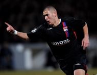 Karim Benzema during his Lyon days